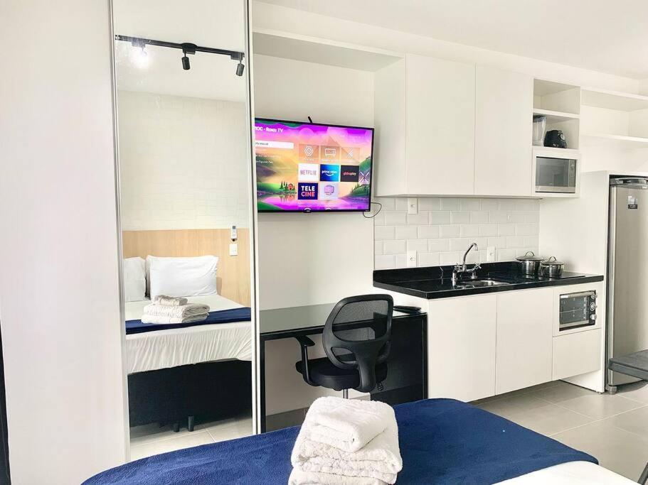 Ap Moema Prox Parque Ibirapuera E Expo Imigrantes Cd 505 Apartman São Paulo Kültér fotó